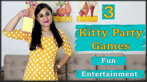 party games for kitty party